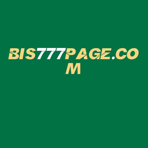 Logo da BIS777PAGE